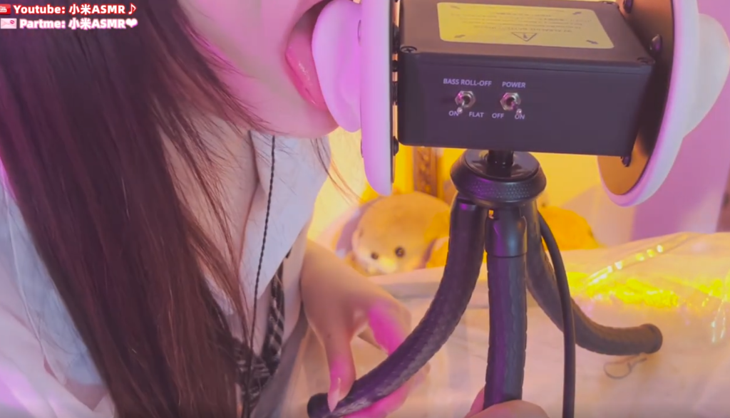 专属视频-💗温柔学妹诱惑来咯💗💗小米ASMR舔耳💜口腔音💗Ear Licking 💗 Deep Mouth Sounds💗