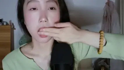 ASMR #YiDan的窝窝 tian😛手指和触频-boKE
