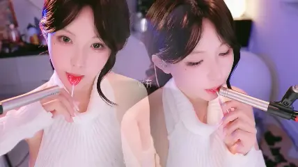 妮有柿 棒棒糖舔舐-boKE