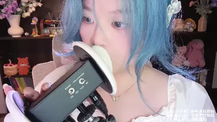 ASMR 椰椰拿铁 免疫向 跳跳糖爆破口腔音天鹅 ASMR-boKE