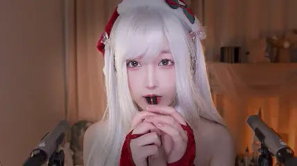 ASMR-二呆啾--圣诞小蜜蜂麦.-boKE